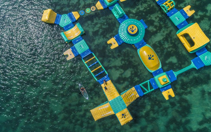 Shangri-La's Fijian Resort & Spa - Inflatable Waterpark