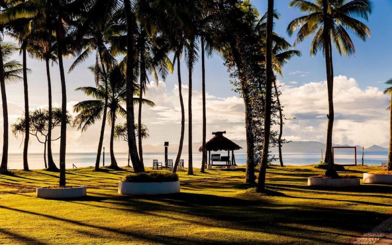 Sunset at The Pearl Resort Fiji